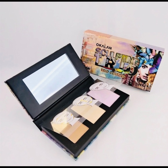 Sculpting Trio Contour Palette by Okalan :) - Picture 1 of 7